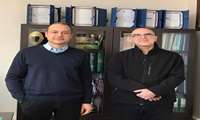 دیدار دکتر علیرضا سلیمی با آقای دکتر ساسان صبوری استاد مدعو و محبوب گروه بیهوشی